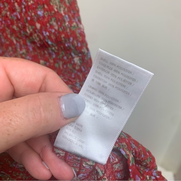 Urban Outfitters Shirred Skirt Mini Dress - Picture 9 of 12